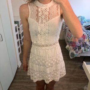 White Lace Dress